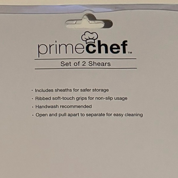 Kitchen Shears Scissors Prime Chef Set of 2 Pull Apart for Cleaning - Picture 4 of 4